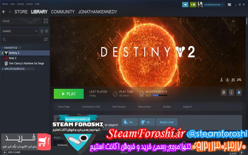 فروش اکانت استیم کد ۵۰۳۳