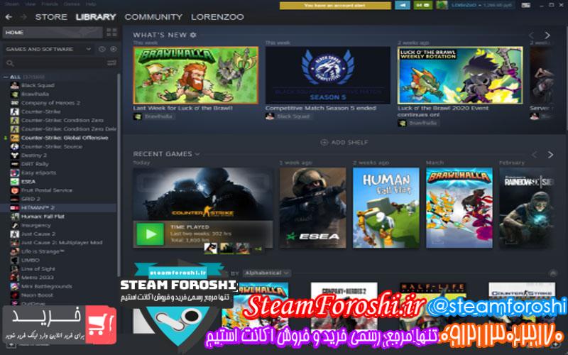 فروش اکانت استیم کد ۵۰۳۸