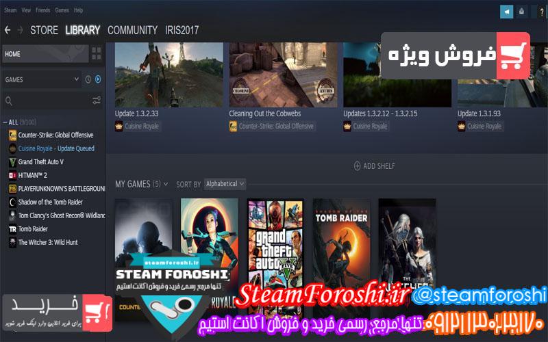 فروش اکانت استیم کد ۵۰۴۲