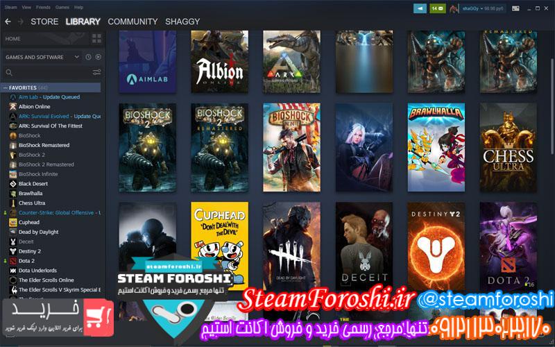 فروش اکانت استیم کد ۵۰۷۰