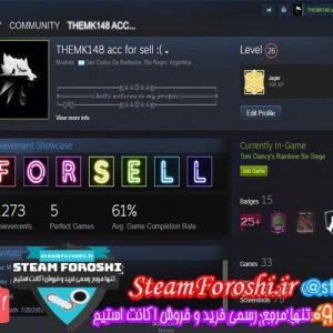 فروش اکانت استیم کد ۵۰۷۱