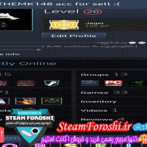 فروش اکانت استیم کد ۵۰۷۶