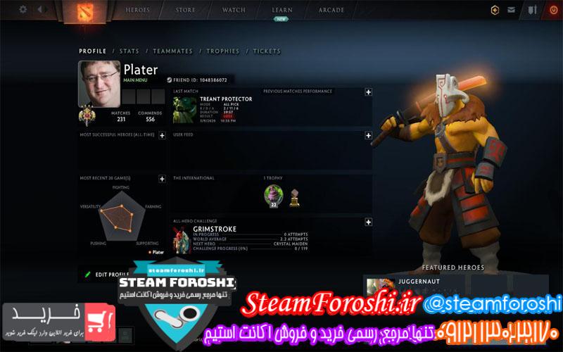 فروش اکانت استیم کد ۵۰۷۹