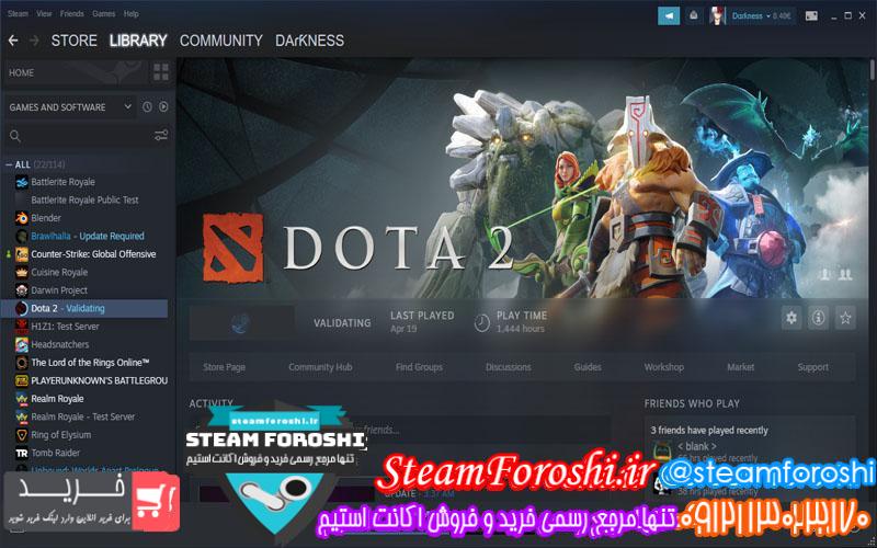 فروش اکانت استیم کد ۵۱۲۶