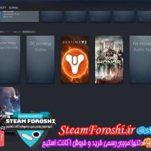 فروش اکانت استیم کد ۵۱۴۳