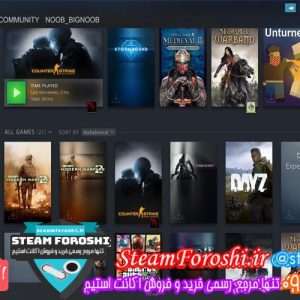 فروش اکانت استیم کد ۵۱۴۶