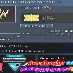 فروش اکانت استیم کد ۵۱۴۸