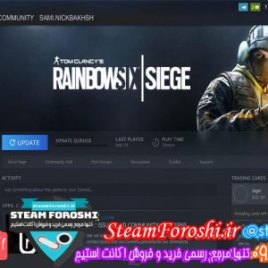 فروش اکانت استیم کد ۵۱۶۵