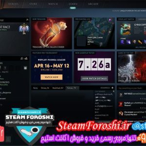 فروش اکانت دوتا ۲ کد 5171