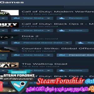 فروش اکانت استیم کد 5181