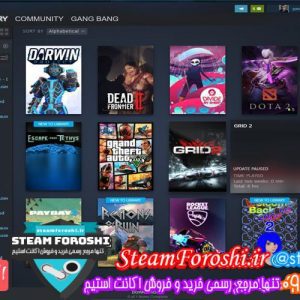 فروش اکانت استیم کد ۵۱۸۲