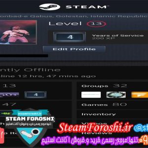 فروش اکانت استیم کد ۵۲۱۱