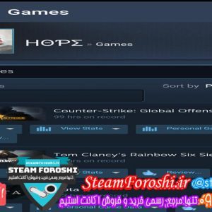 فروش اکانت استیم کد 5224