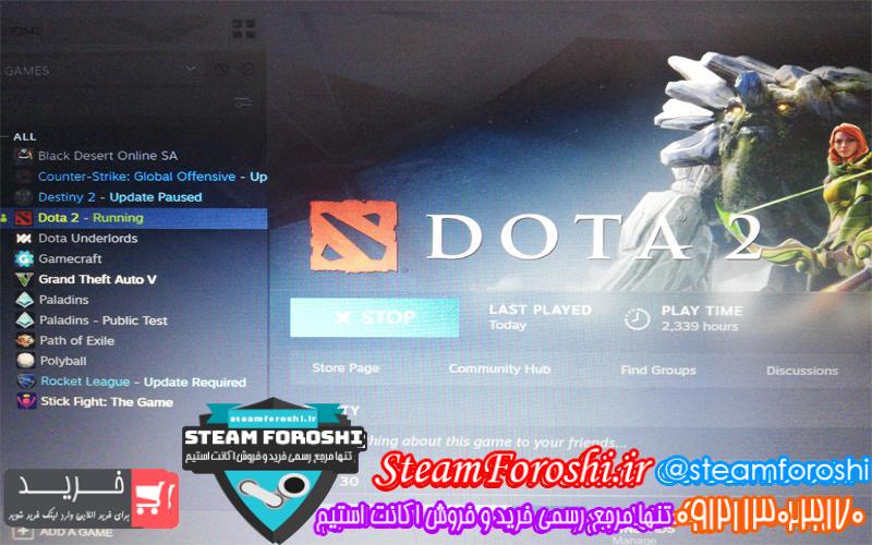 فروش اکانت استیم کد ۵۲۷۰