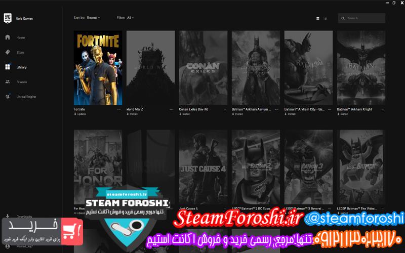 فروش اکانت استیم کد ۵۲۸۰