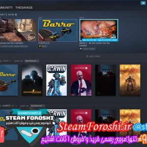 فروش اکانت استیم کد 5281