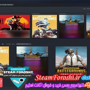 فروش اکانت استیم کد 5289