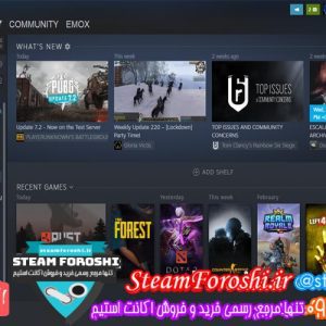 فروش اکانت استیم کد 5305