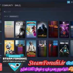 فروش اکانت استیم کد 5360