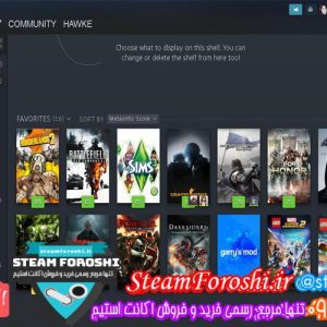 فروش اکانت استیم کد ۵۳۸۵