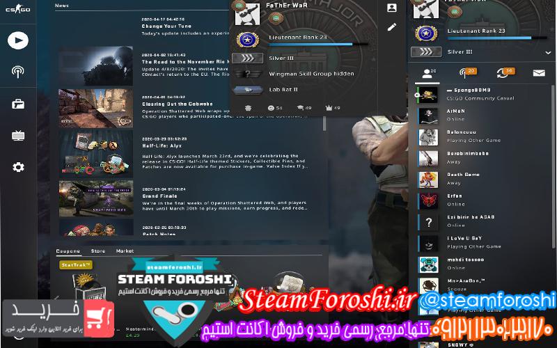 فروش اکانت استیم کد 5406