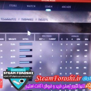 فروش اکانت دوتا ۲ کد 5437