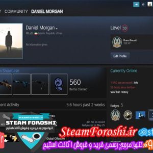 فروش اکانت استیم کد 5445