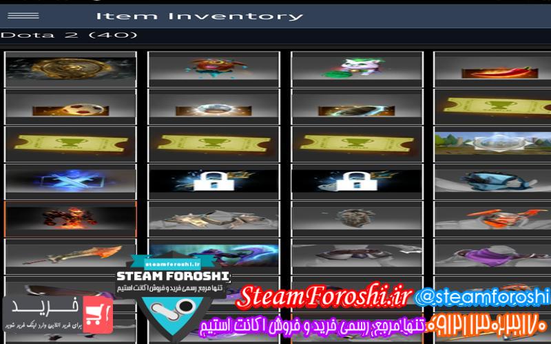 فروش اکانت دوتا ۲ کد 5450