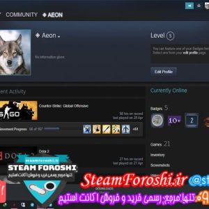 فروش اکانت cs go کد 5460