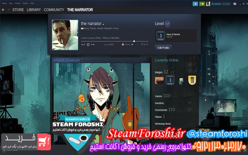 فروش اکانت استیم کد 5492