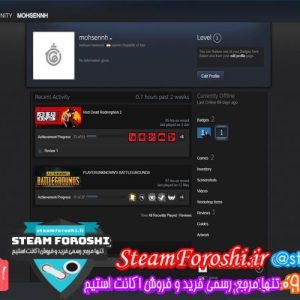 فروش اکانت استیم کد ۵۵۱۱