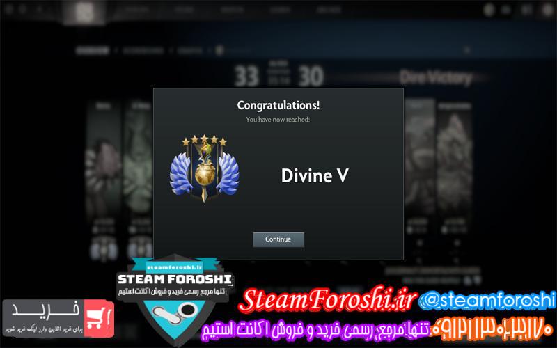 فروش اکانت دوتا ۲ کد 5528