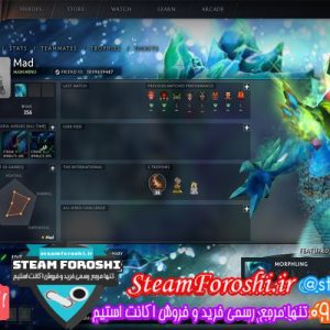 فروش اکانت دوتا ۲ کد 5539