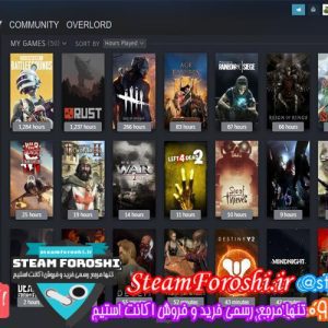 فروش اکانت استیم کد 5562