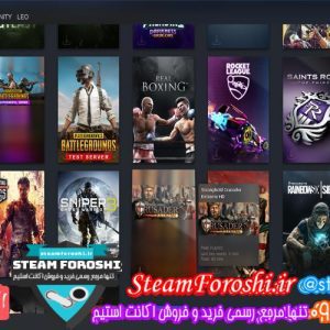 فروش اکانت استیم کد 5568