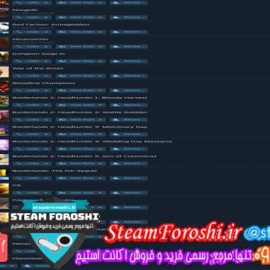 فروش اکانت استیم کد 5615