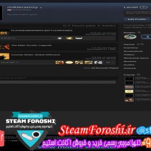 فروش اکانت استیم کد 5619