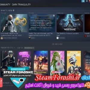 فروش اکانت استیم کد 5672