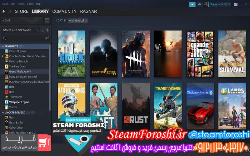 فروش اکانت استیم کد5706