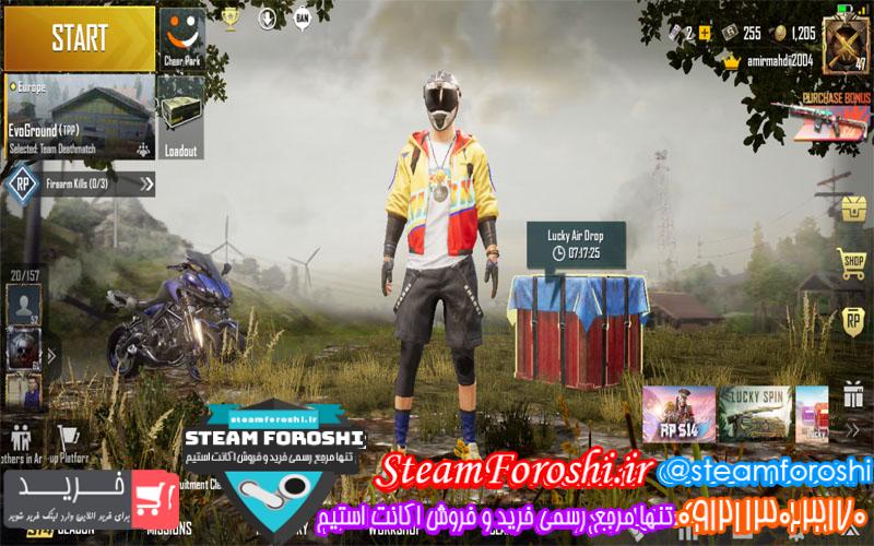 فروش اکانت پابجی کد 5872