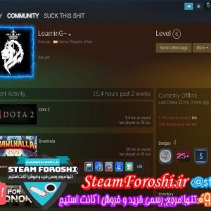 فروش اکانت استیم کد 5724