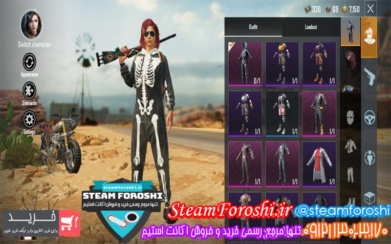 فروش اکانت پابجی کد 5790