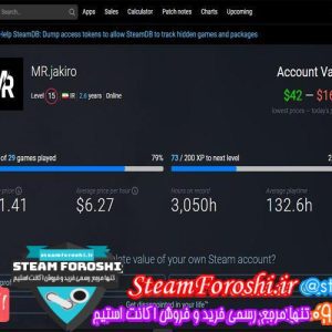 فروش اکانت استیم کد 5793