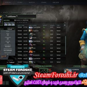فروش اکانت استیم کد 5807
