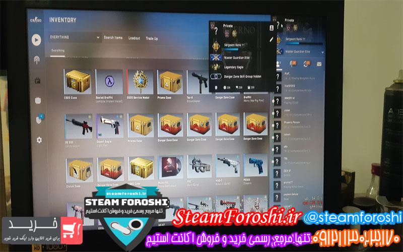 فروش اکانت cs go کد 5809