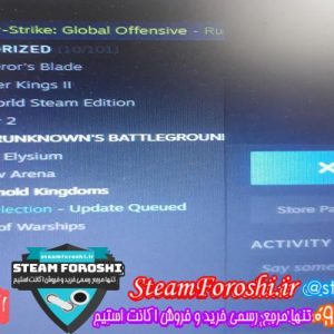 فروش اکانت استیم کد 5841