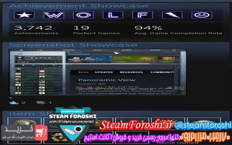 فروش اکانت استیم کد 5865