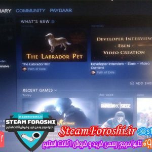 فروش اکانت استیم کد 5876