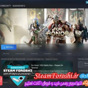 فروش اکانت استیم کد 5882