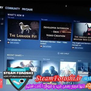 فروش اکانت استیم کد 5885